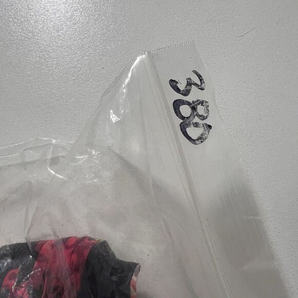 The Kooples Skirt Size 1 Floral Tulip Mini Black Pink - Picture 6 of 6